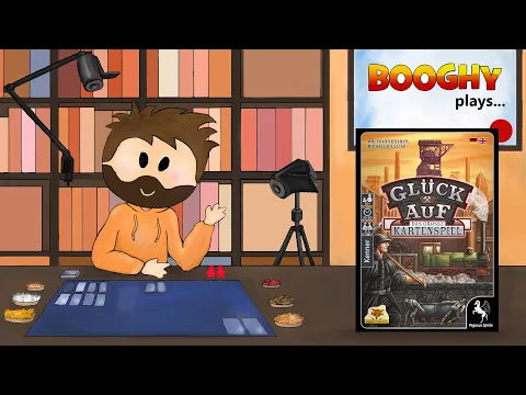 Booghy plays... Gluck Auf(CG)(2p, Rules, Playthrough, Review)