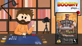 Booghy plays... Gluck Auf(CG)(2p, Rules, Playthrough, Review)
