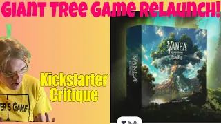 VANEA: Guardians of the Eldertree (Relaunch) Kickstarter Critique Review - Now with 18% less Sticks