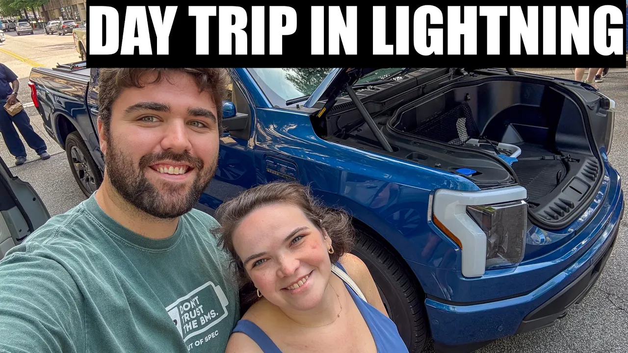 Taking My F150 Lightning to Drive Electric Columbia and Checking Out Scout Factory Progress