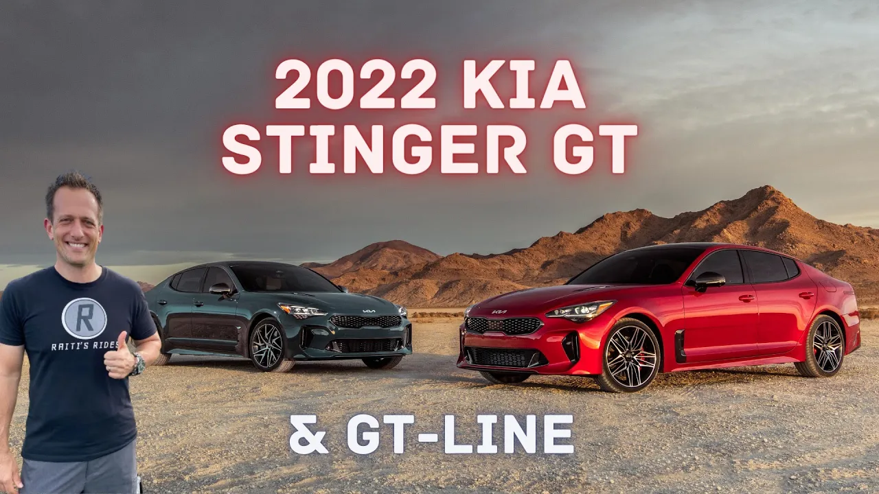 Is the NEW 2022 Kia Stinger GT & GT-Line a BETTER sport sedan?
