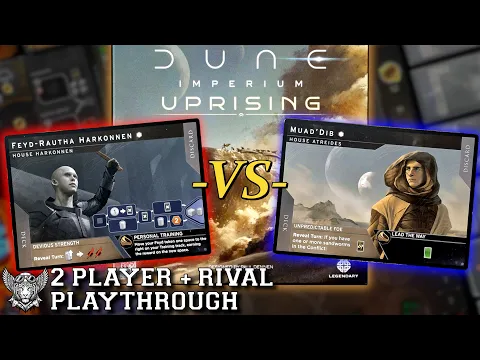 Dune Imperium Uprising - Muad'Dib vs Feyd-Rautha - Who Controls the Spice