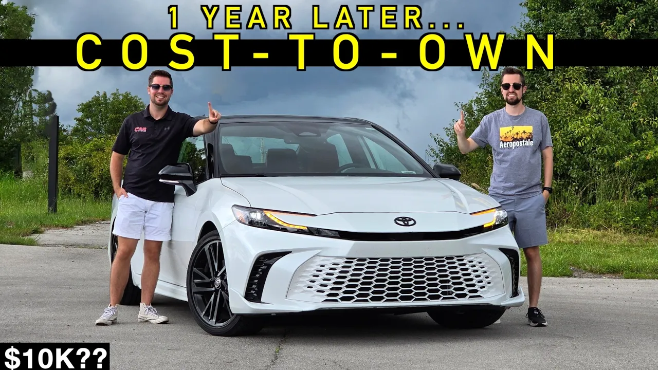 Here’s How Much $$ our 2025 Toyota Camry Cost to Own for 1 Year! (More than You’d Think!)