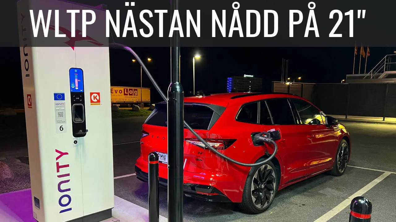Skoda Enyaq 80X i räckviddstest | Elbilsmagasinet