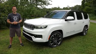 Is the ALL NEW 2022 Jeep Grand Wagoneer the KING of luxury SUVs?