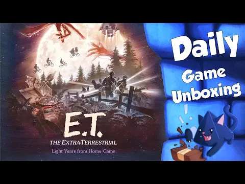 E .T.: The Extra Terrestrial - Daily Game Unboxing