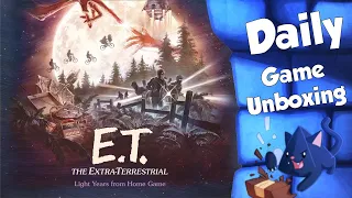 E .T.: The Extra Terrestrial - Daily Game Unboxing