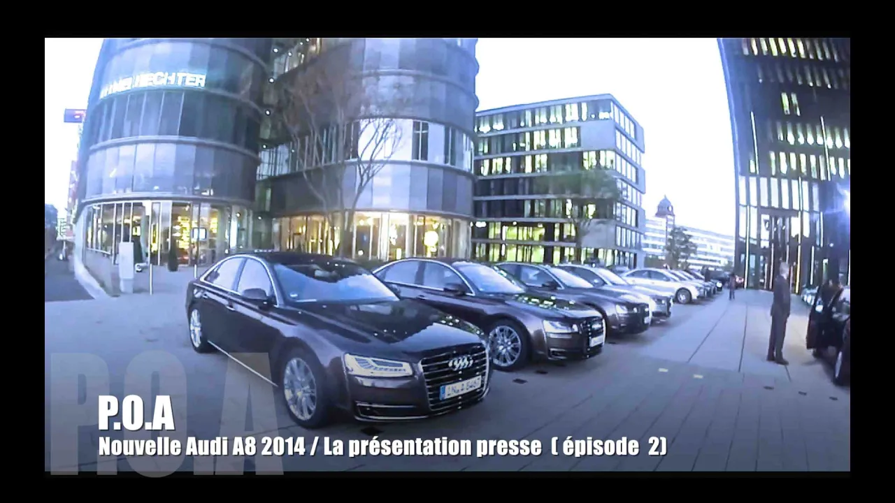 Nouvelle Audi A8 2014 (restylée) : la présentation presse - Essai 3/3
