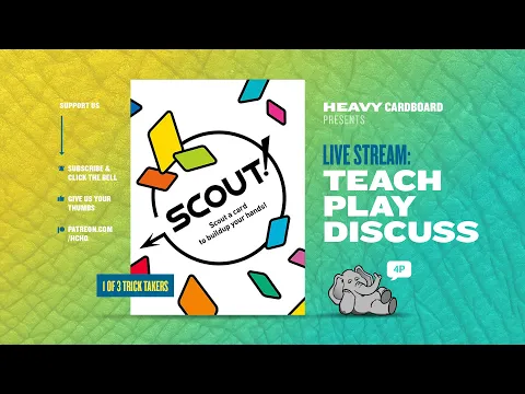 Scout! - 4p Teaching, Play-through, & Roundtable by Heavy Cardboard