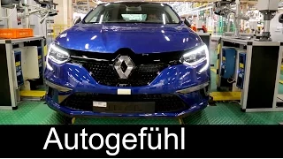 How the all-new car Renault Megane is built: press/paint/assembly/quality - production Plant
