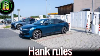 VW ID.7 Pro (Hank) Road Trip – 600 km (372 miles) with Only 23 Min Charging!