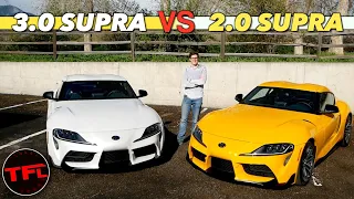 Is The New 2021 Toyota Supra 4-Cylinder the Better (or Worse) Bargain Supra?