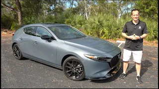Is the 2025 Mazda 3 Turbo a BETTER sport hatchback to BUY than a VW Golf GTI?