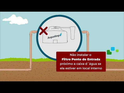 Caixa d'água de Polietileno 1.500L Bege com acessórios Acqualimp