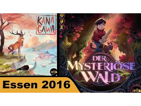 Kanagawa - Der Mysteriöse Wald - Brettspiel - Essen 2016 live
