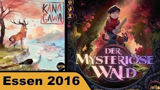 Kanagawa - Der Mysteriöse Wald - Brettspiel - Essen 2016 live