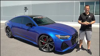 The Audi RS7 is a FASTER luxury performance sedan than a Cadillac CT5-V Blackwing