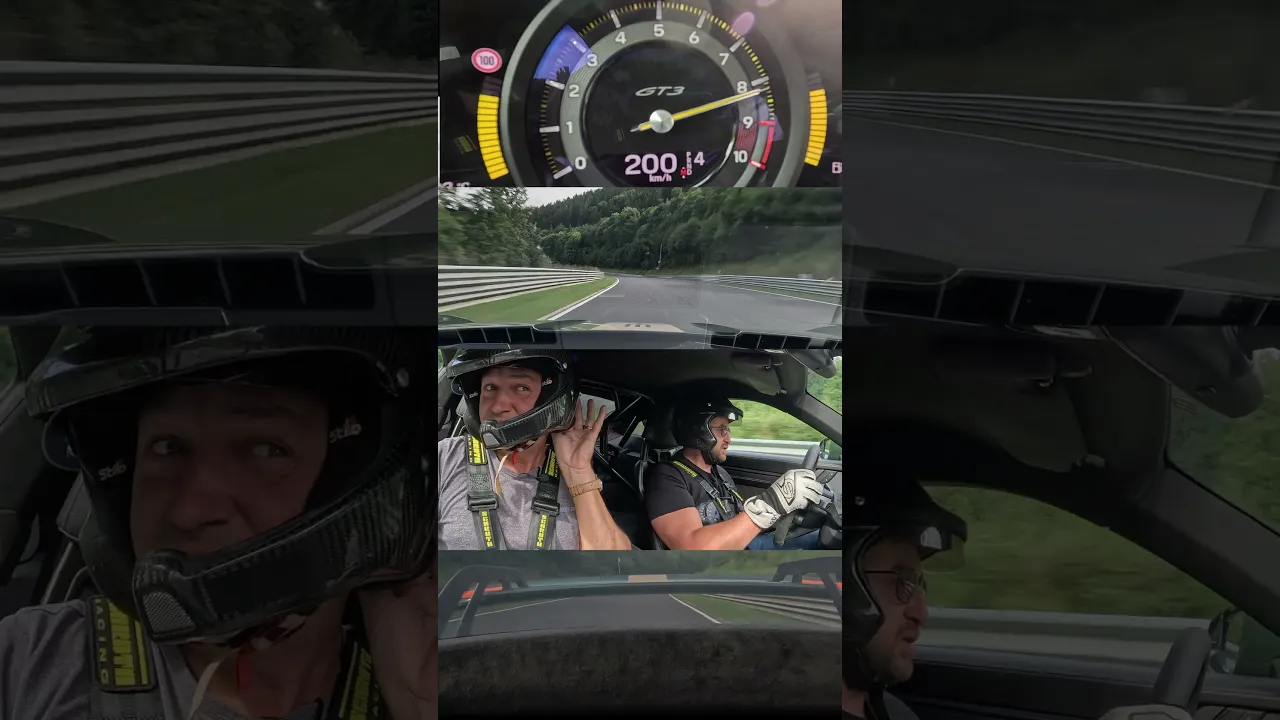 I WARPED THE STIG'S FACE ON THE NÜRBURGRING🤣
