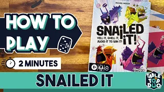 How To Play Snailed It in 2 minutes