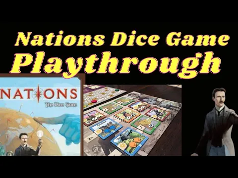 Nations the Dice Game Playthrough (solo)