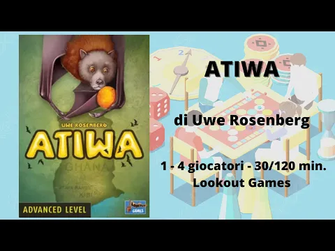Atiwa (gioco da tavolo) - Tutorial italiano