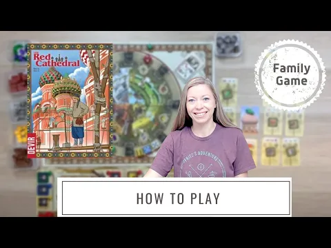 Red Cathedral | How to Play| Playthrough  | Family Board Game | Solo Board Game