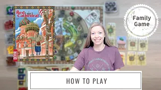 Red Cathedral | How to Play| Playthrough | Family Board Game | Solo Board Game