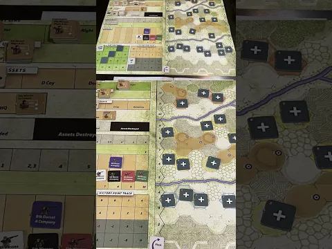 Stout Hearts Battle in the Hedgerows | Wargame | Quick Board Game Review #boardgame #boardgames