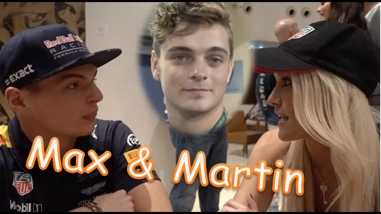 Secret VIP Meeting at F1 with Max & Martin