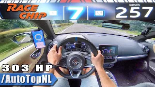 303HP Alpine A110 RACECHIP 257km/h AUTOBAHN POV by AutoTopNL