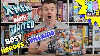 The Best (And the Worst) Heroes & Villains for Marvel X-Men United!!