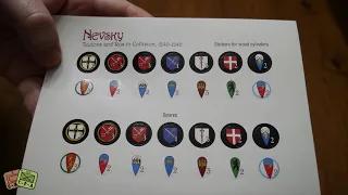 Unboxing: Nevsky from GMT Games - The Players' Aid