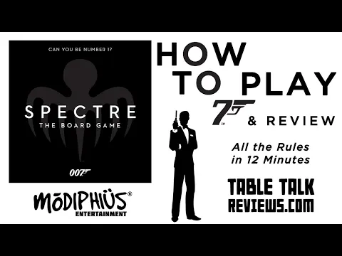 How to Play Spectre: The Board Game & Review | Table Talk Reviews