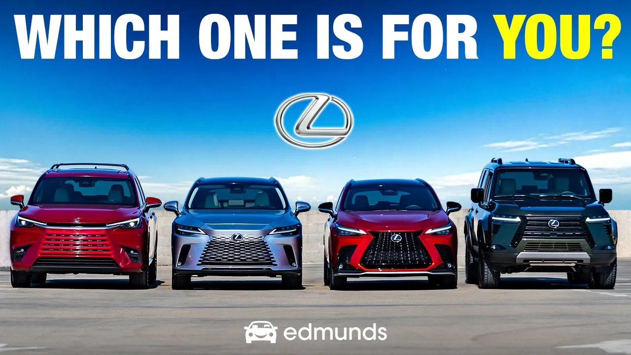 Lexus NX vs. RX vs. TX vs. GX: Hands-on Comparison