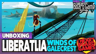 Libertalia Winds of Galecrest Unboxing @ Southern Board Game Fest