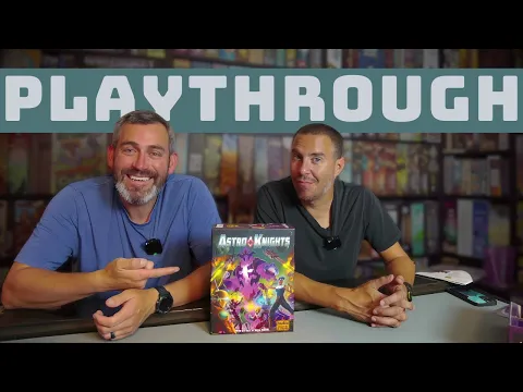 Astro Knights | Playthrough | Indie Board and Card