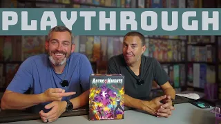 Astro Knights | Playthrough | Indie Board and Card