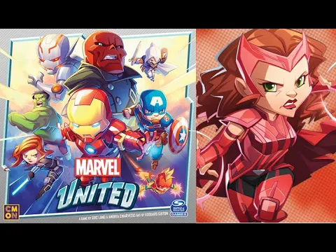 Marvel United Play Through - Scarlet Witch