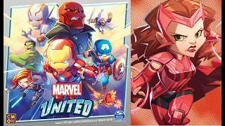 Marvel United Play Through - Scarlet Witch