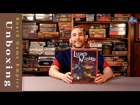 Lizard Wizard Unboxing - Forbidden Games