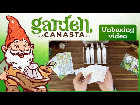 Garden Canasta: Game Unboxing