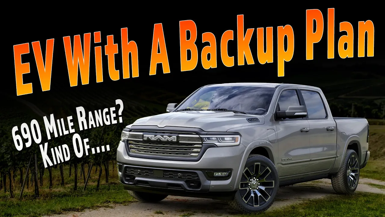 The 2025 Ram 1500 Ramcharger Is An Epic Plug In Hybrid 1/2-Ton... I Mean "EV" With A Gas Engine...