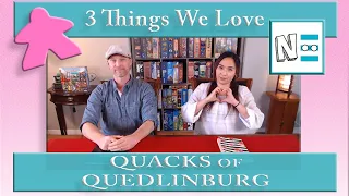 QUACKS OF QUEDLINBURG: 3 Things We Love - Board Game Review Video