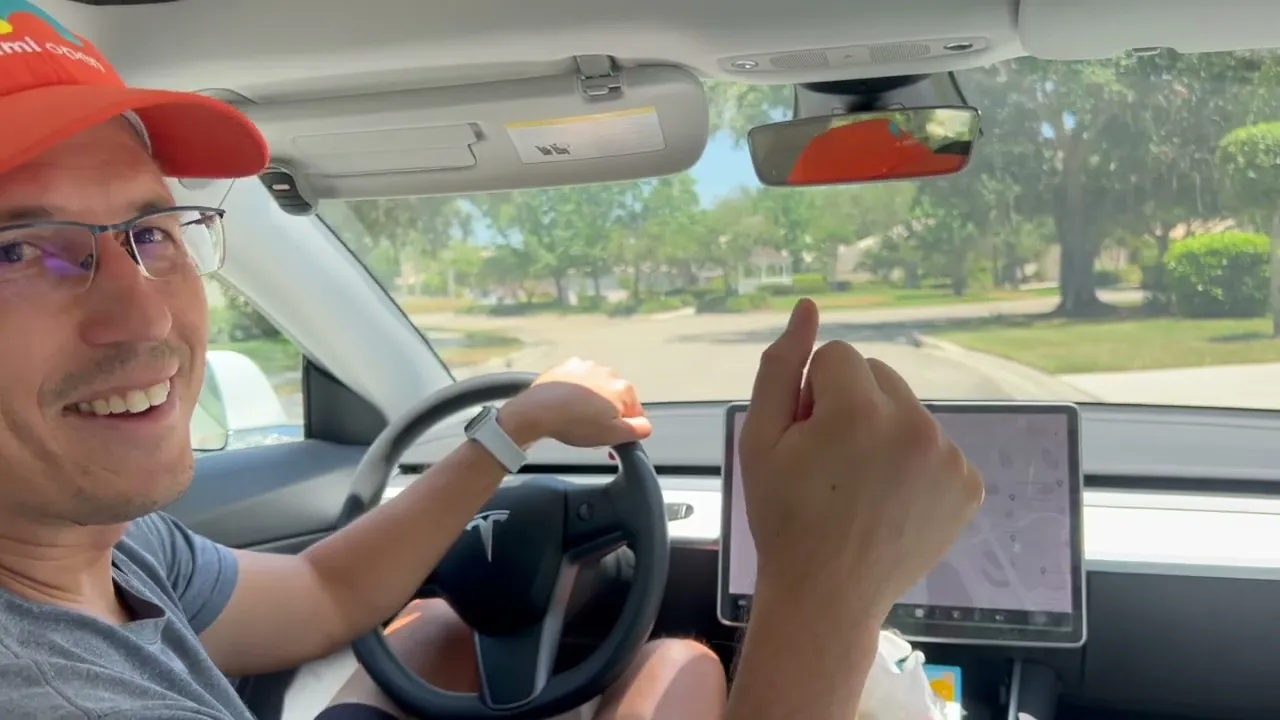 Tesla Full Self Driving Test — Almost No Interventions