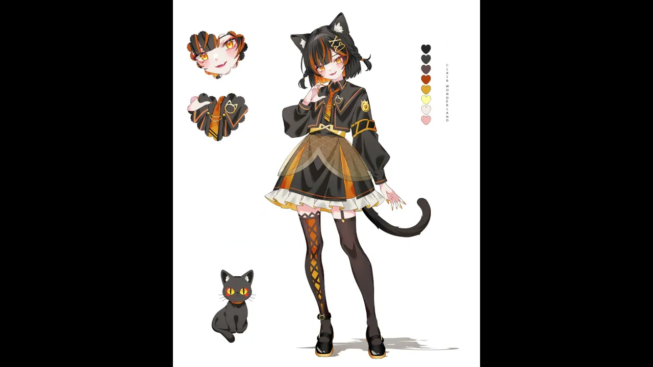 Character Design / Concept / Reference Sheet by Clair Wonderland ...