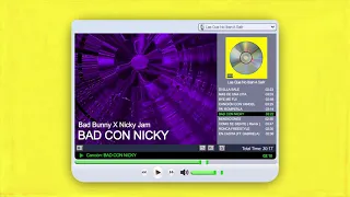 BAD BUNNY x NICKY JAM - BAD CON NICKY | LAS QUE NO IBAN A SALIR (Audio Oficial)