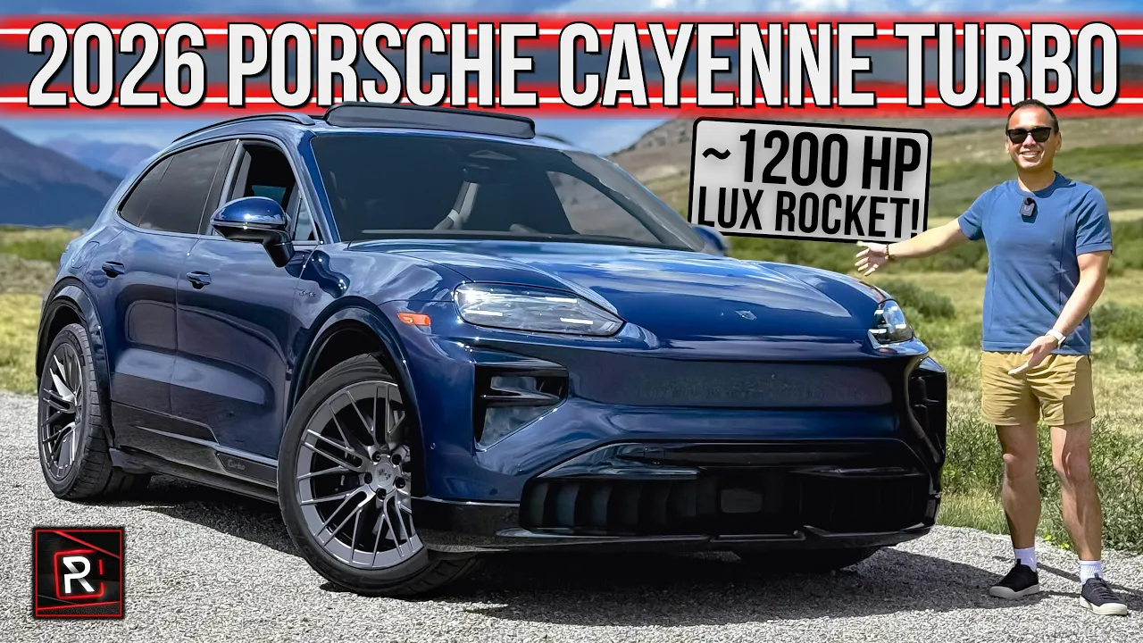 So Quick, It Makes You Sick! | 2026 Porsche Cayenne Turbo Electric | Detailed Review