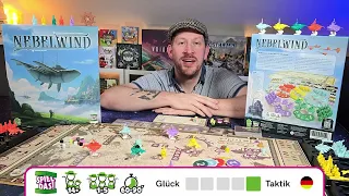 NEBELWIND: Spielaufbau und Erklärung