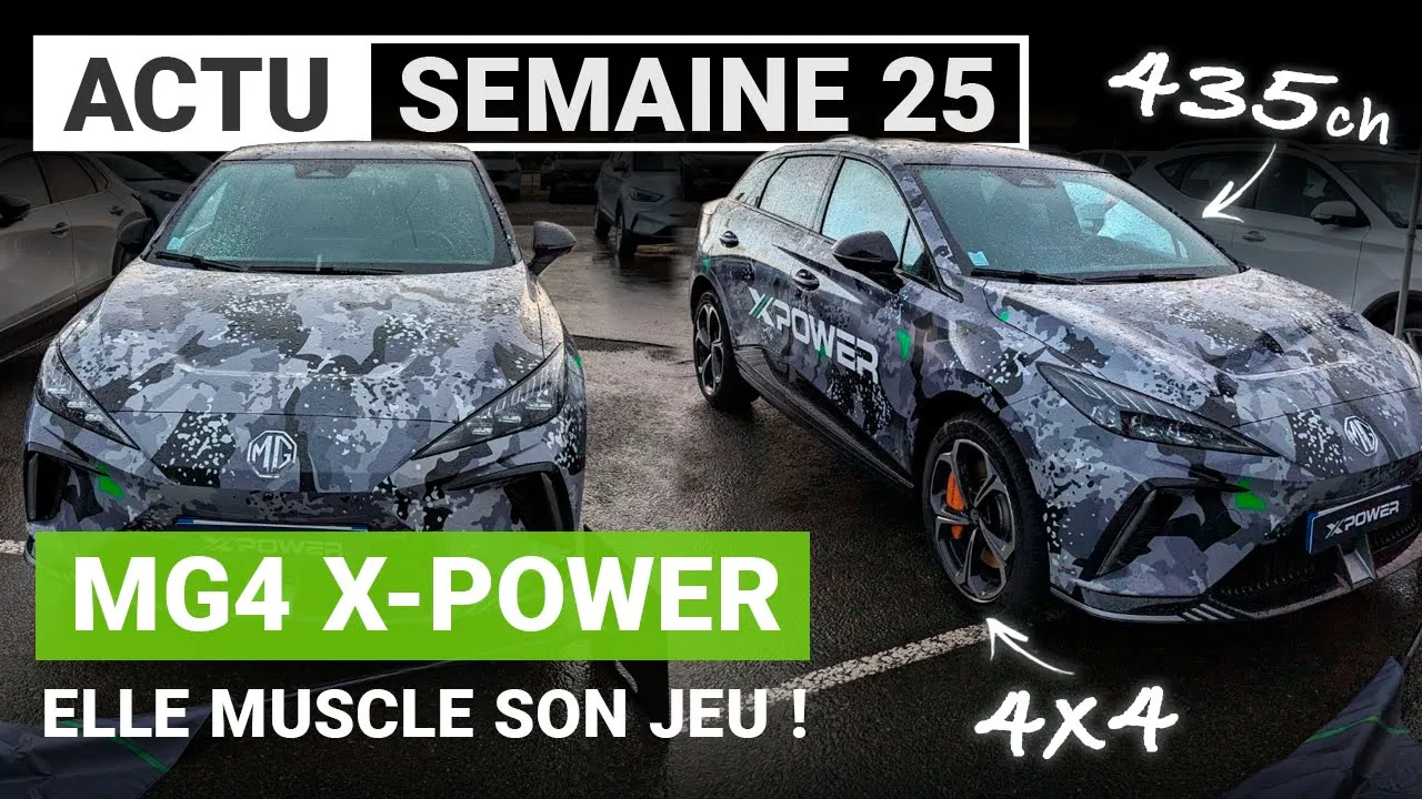 Les nouvelles MG4 arrivent !