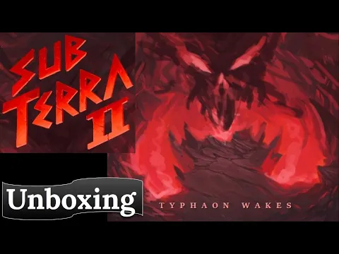 Sub Terra II Typhaon Wakes: Unboxing